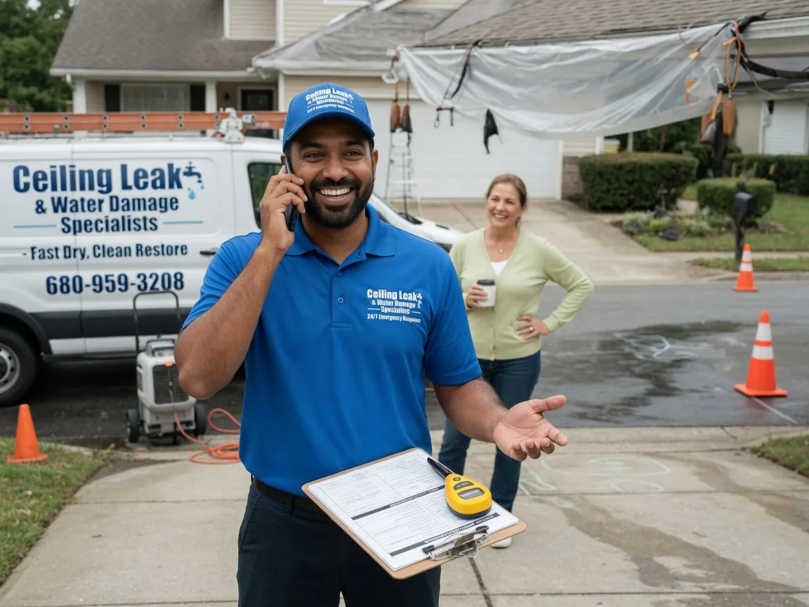 Ceiling Leak Cleanup North East, PA FAQs